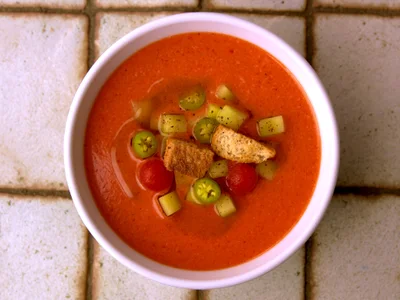 Andalusian gazpacho